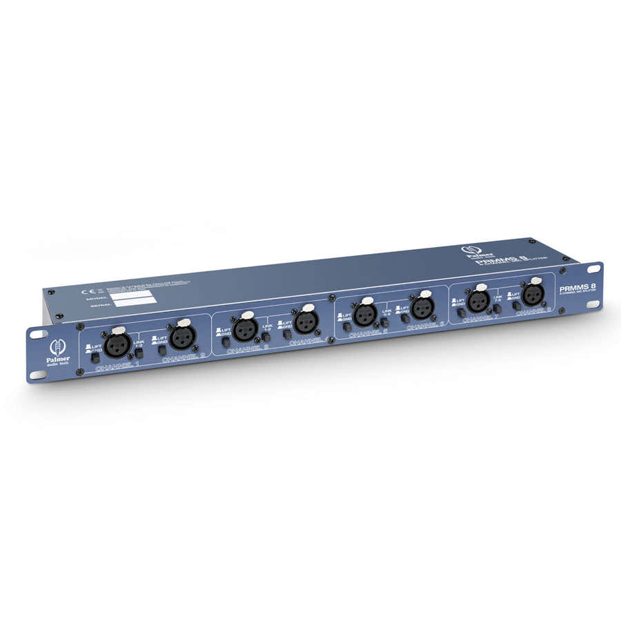 PRMMS8 PRO - SEPARADOR DE MICROFONE DE 8 CANAIS