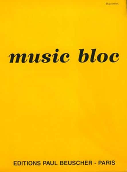 Bloc Notes 16 Portées
