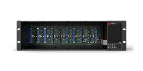 Harrison D510R chassis + D510 mesa de mistura + D510 DANTE