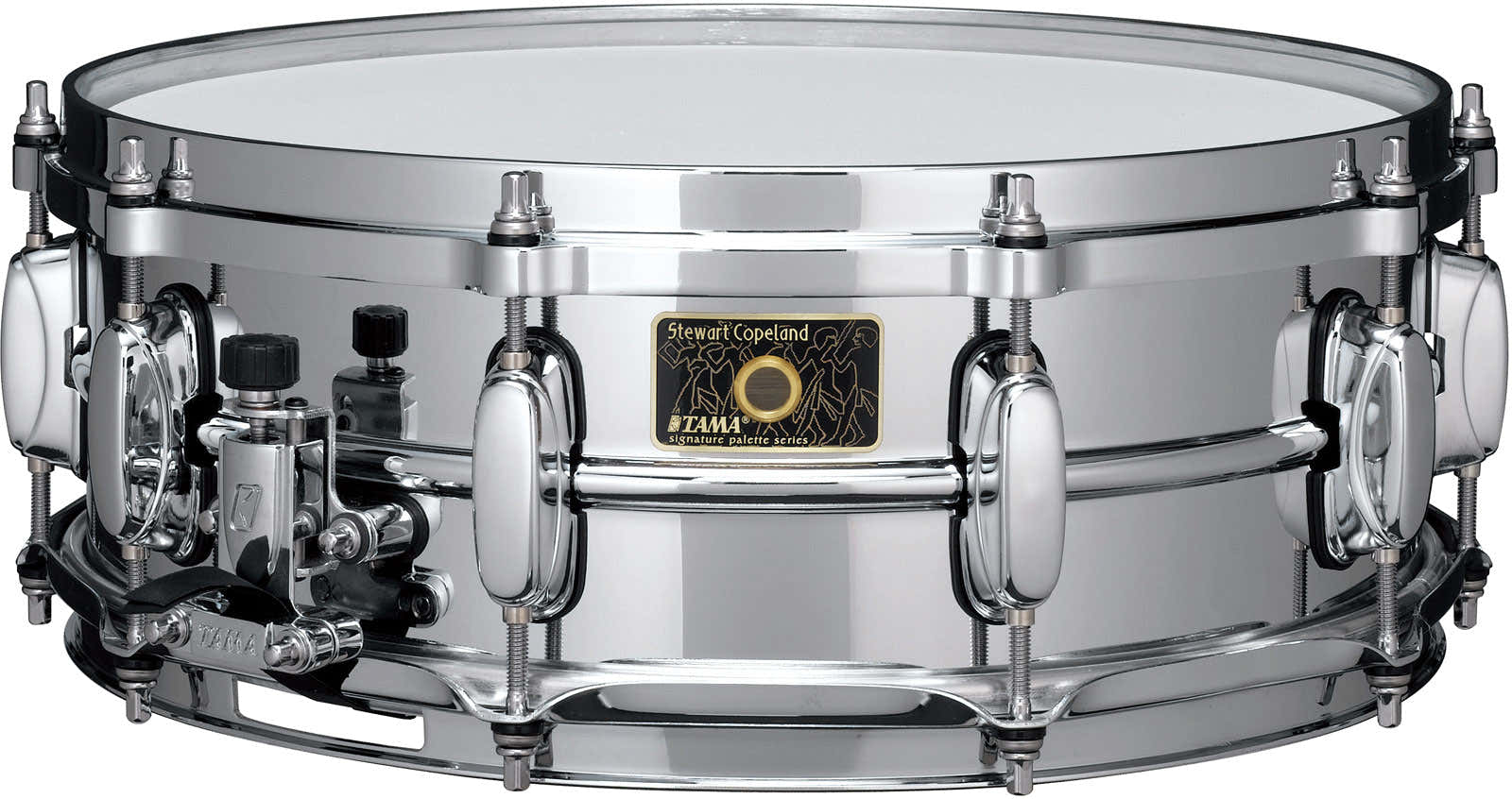 SC145 - SIGNATURE STEWART COPELAND - 14" X 5" - BRASS