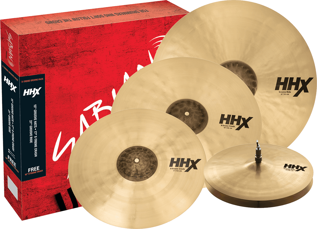 HHX Set Harmónico X-treme Groove Pack 1589XN-15 +9 DIAS EXPERIÊNCIA DRUMEO