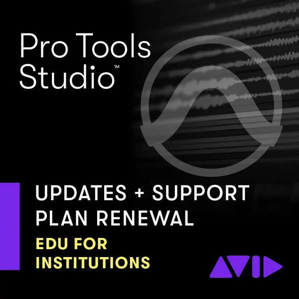 AVID Pro Tools Studio Renovação do plano Education INST UPD
