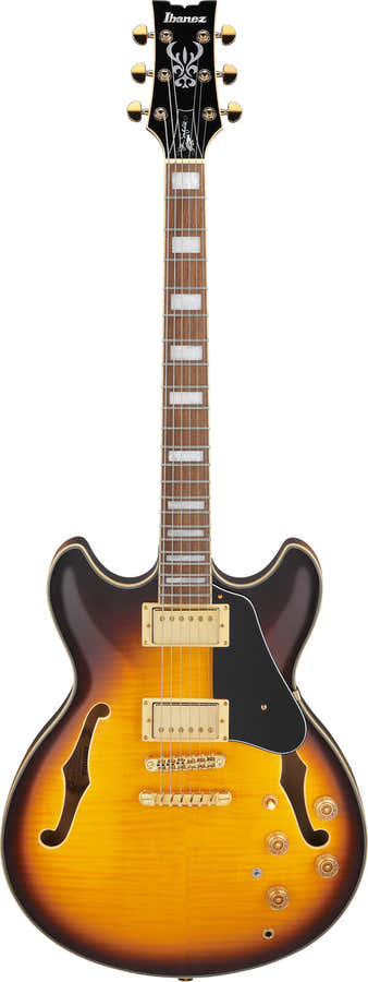JSM10em Assinatura de John Scofield Burst de dois tons