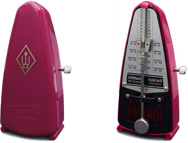 Wittner TAKTELL PICCOLO METRONOME PICCOLO DARK PINK 830 361