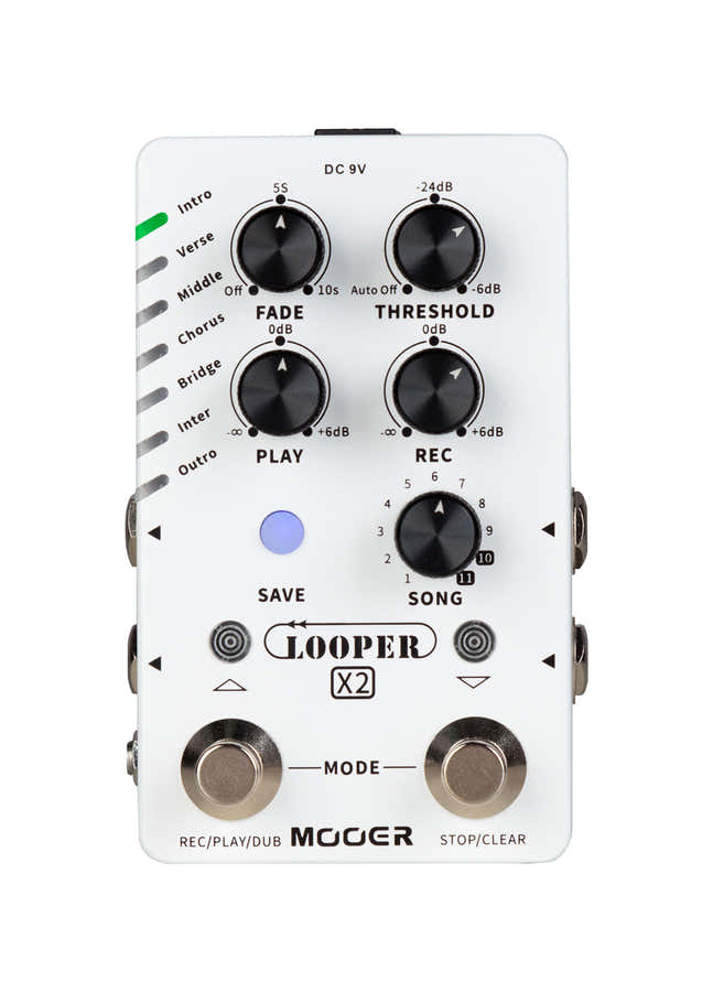 Looper estéreo X2 Branco