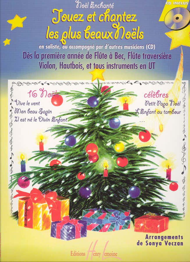 Veczan - Noël Enchanté V.1 Instr. em Do - 1 Instrumento em Do e Piano