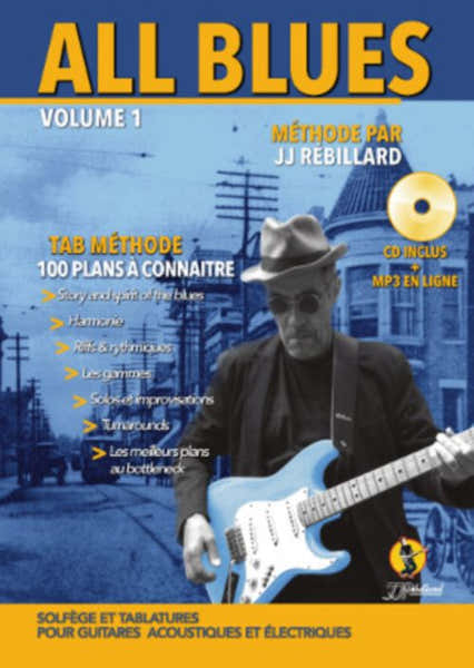 Jjrebillard Rebillard J.J - All Blues + CD - Guitare Tab