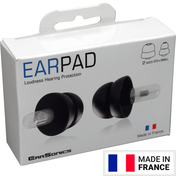 Earsonics EARPAD ATTENUATING EARPLUGS