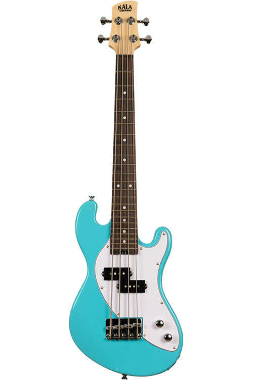 Solid Body U-Bass 4 Surf Blue + Gigbag