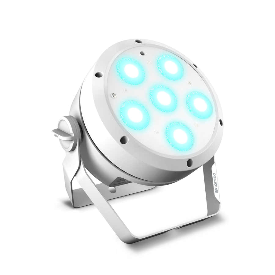 ROOT PAR 6 WH - PROJETOR PAR RGBAW + UV 6 X 12 W