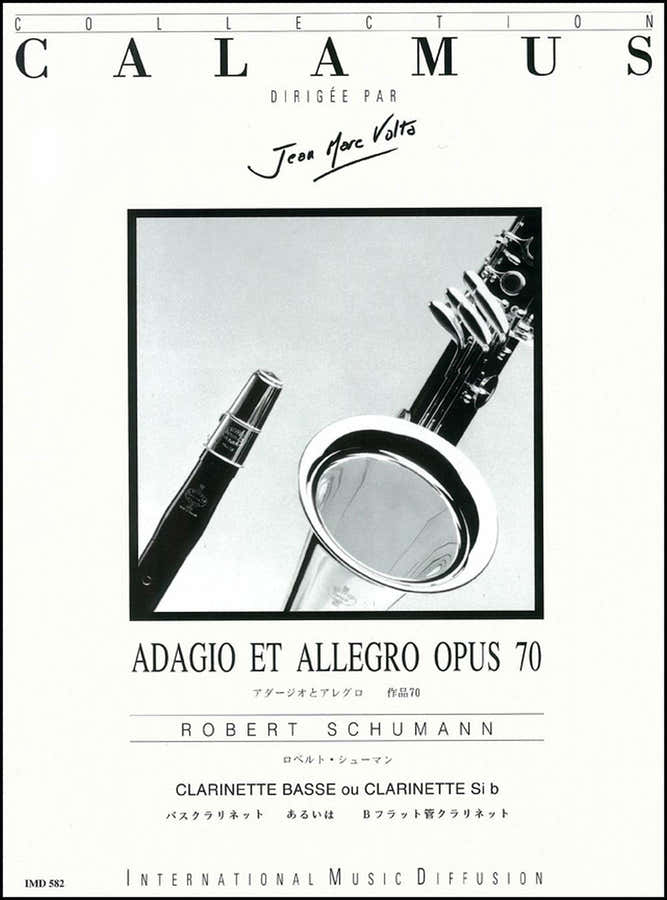 Schumann Robert - Adagio et Allegro Op.70 - Clarinette Basse & Piano