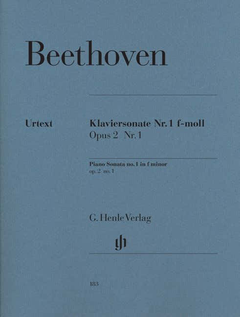 Beethoven L.V. - Sonata para piano n.º 1 em Fá menor Op. 2,1