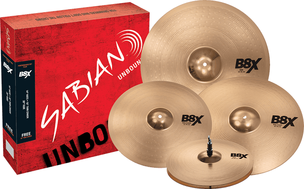 Set B8X Performance Set Plus 14/16/20 + 18" Crash +90 DIAS DE TESTE DRUMEO