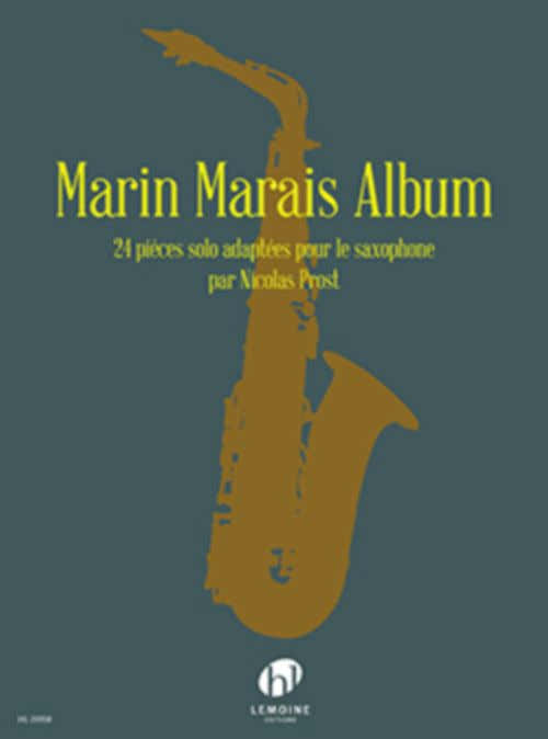 Prost Nicolas - Marin Marais Album - Saxophone