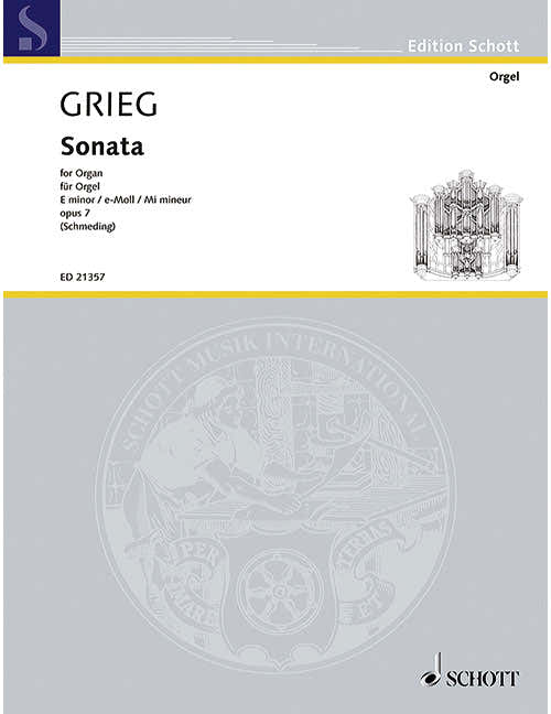 Grieg - Sonate Op. 7 - Orgue