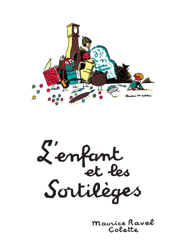 Ravel M. - L'enfant et Les Sortileges - Chant et Piano
