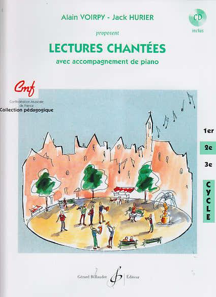 Voirpy/hurier - Lectures Chantees 2eme Cycle + CD