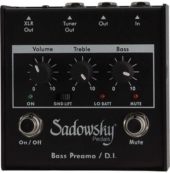 B-Stock / pedal de pré-amplificador com DI