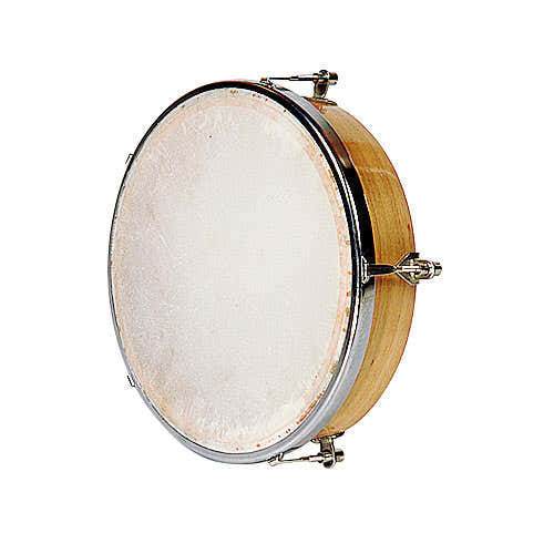 Pandeireta Pele natural 20 CM