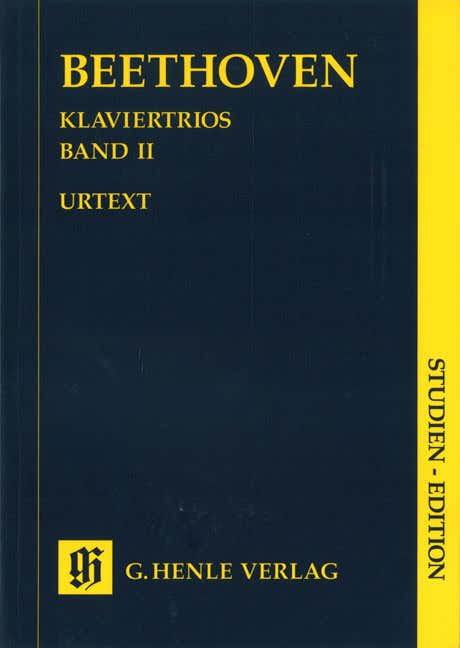Beethoven L.V. - Piano Trios Volume Ii