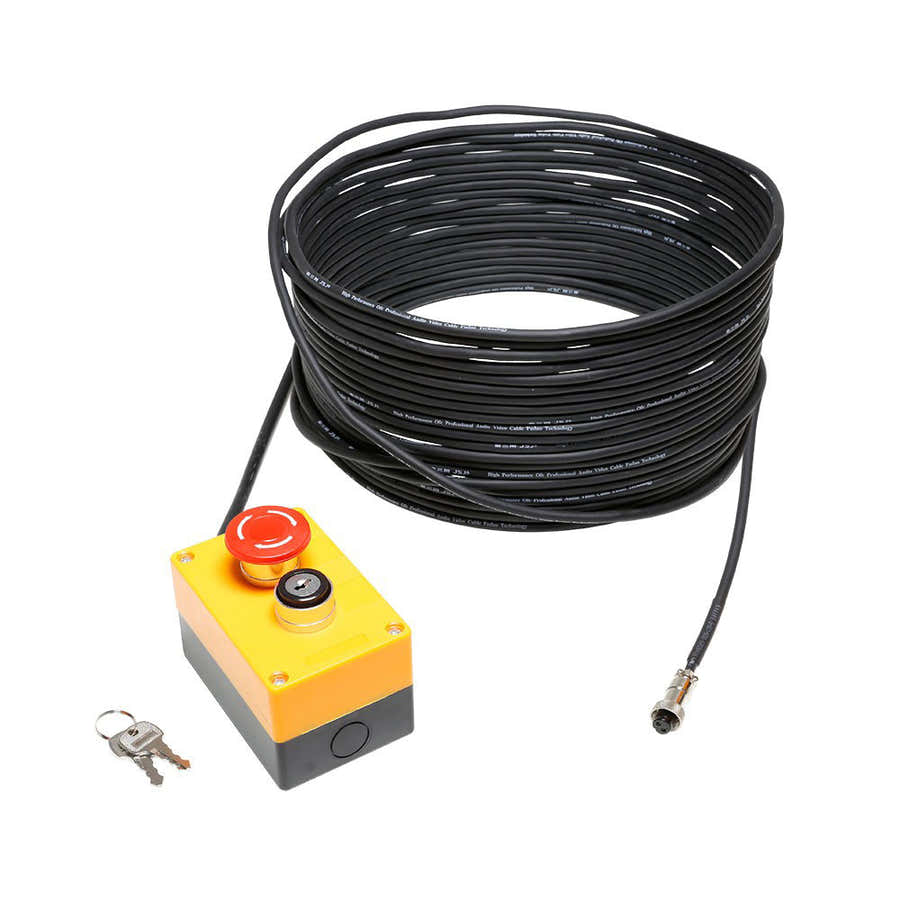 Eks 20 M - Interruptor De Emergência Com Bloqueio CL Cabo 20 M