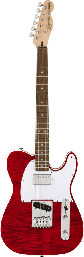 Telecaster Affinity Fmt Sh Lrl Vermelho Carmesim Transparente