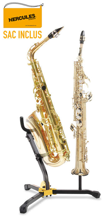 Suporte Duplo De Saxofone Alto/tenor & Saxofone Soprano