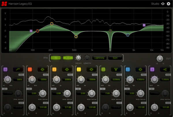 Harrison Legacy EQ