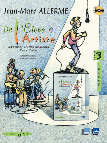 Allerme JEAN-marc - De L'eleve A L'artiste Vol.3 + CD (eleve)