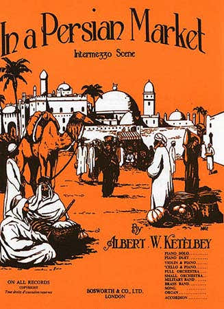 KETELBEY ALBERT - IN A PERSIAN MARKET (INTERMEZZO SCENE) - PIANO SOLO