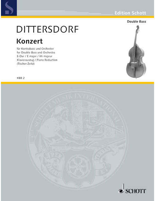 Dittersdorf - Konzert Mi Majeur Krebs 172 - Double Bass et Orchestre