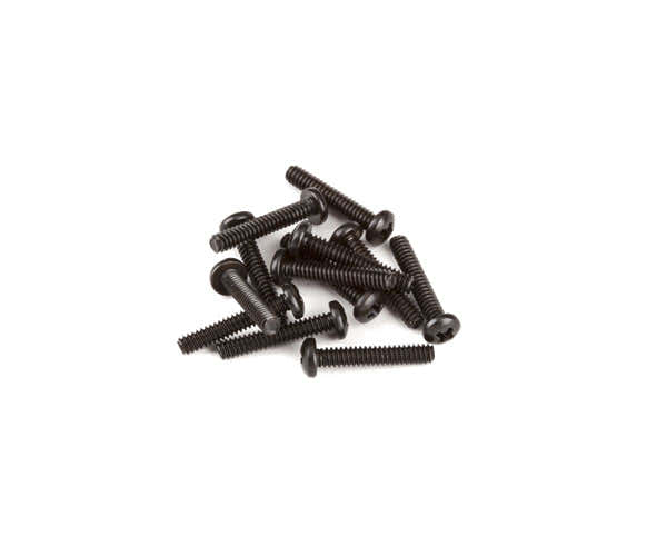 INTONATION SCREWS AMERICAN DELUXE/ELITE STRAT/TELE SHORT 4-40 X 5/8 PHILIPS BLACK (12)