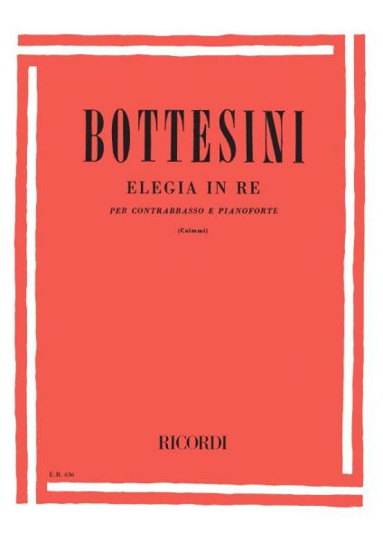 Bottesini G. - Elegia In Re - Contrebasse et Piano