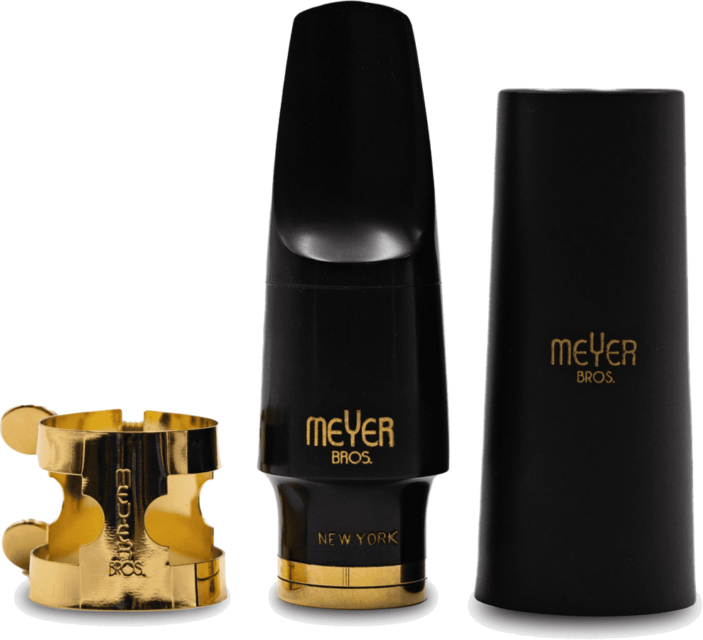 Boquilha De Saxofone Alto Ebonite Meyer Bros Ny Abertura 7