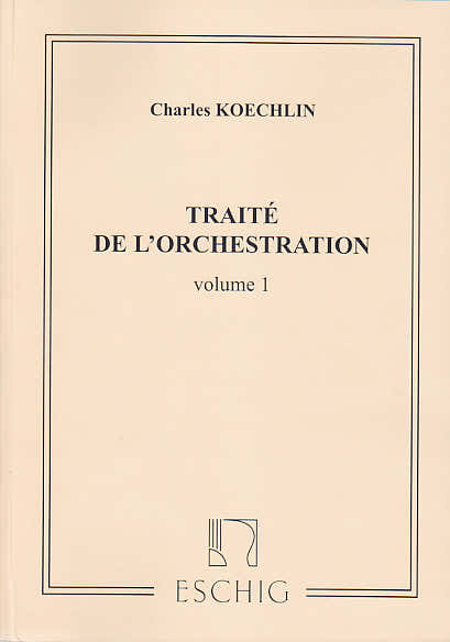 Koechlin Charles - Tratado de orquestração Vol.1