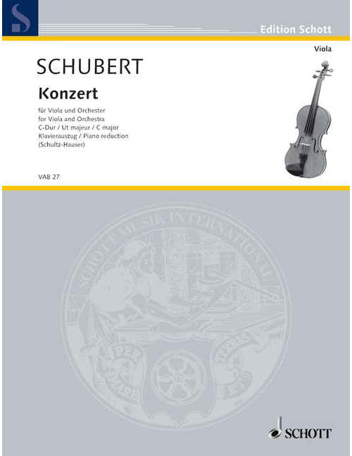 Schubert - Concerto C Major - Alto et Orchestre