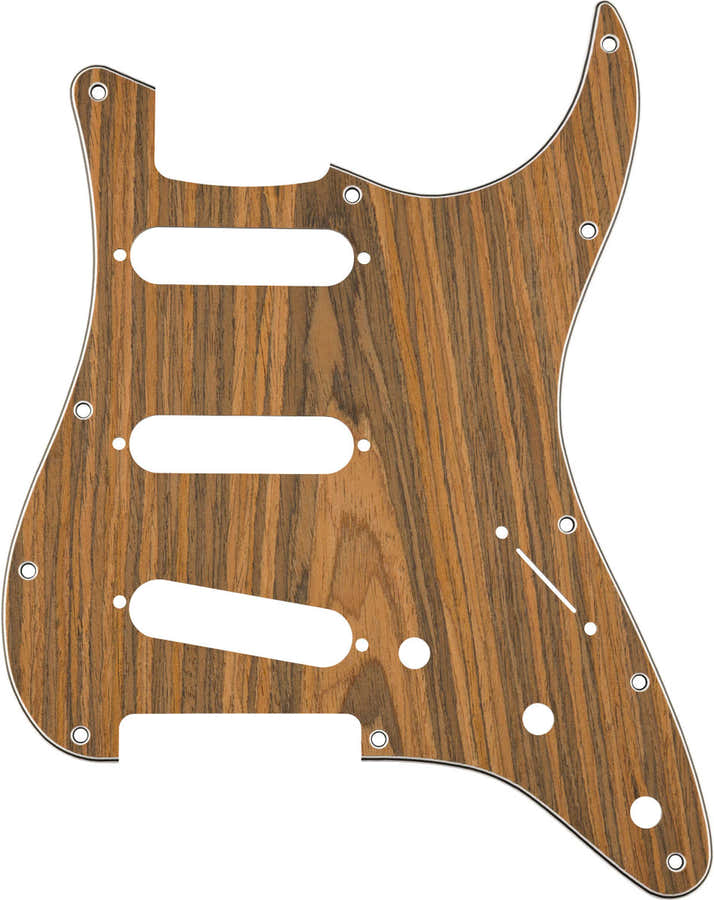 Strat S/S/S Escudo, Pau-santo