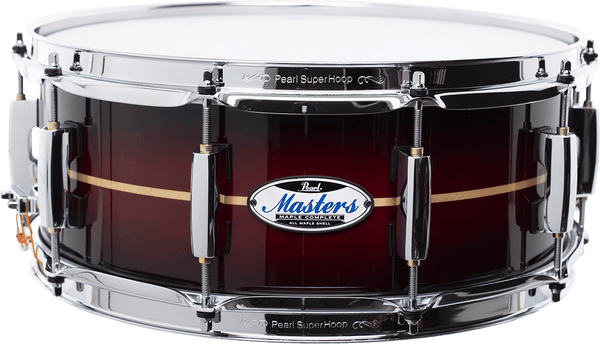 Masters Maple Complete 14X5.5 Burst Vermelho às Riscas