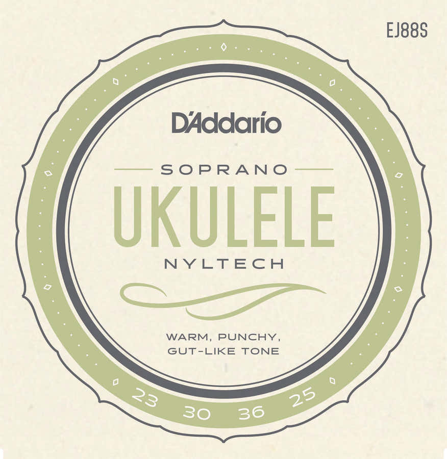 EJ88s Nyltech Cordas para Ukulele Soprano