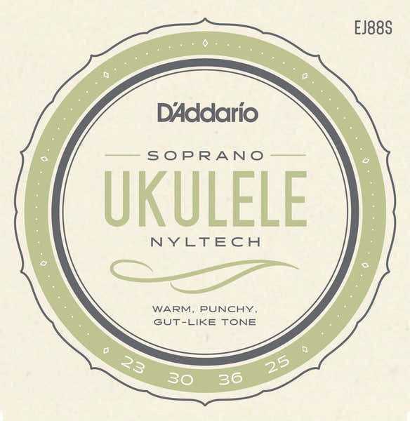 EJ88s Nyltech Cordas para Ukulele Soprano