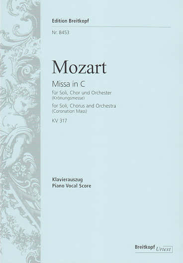 Moz W.A. - Messe En Do (Couronnement) Kv 317 - Ch Choeur Piano