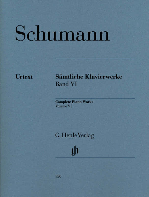 Schumann R. - Complete Piano Works Volume Vi