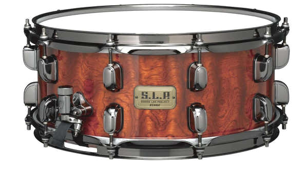 Tama LGB146-NQB - SLP SOUND LAB PROJECT G-BUBINGA - 14"X6" - NATURAL QUILTED BUBINGA