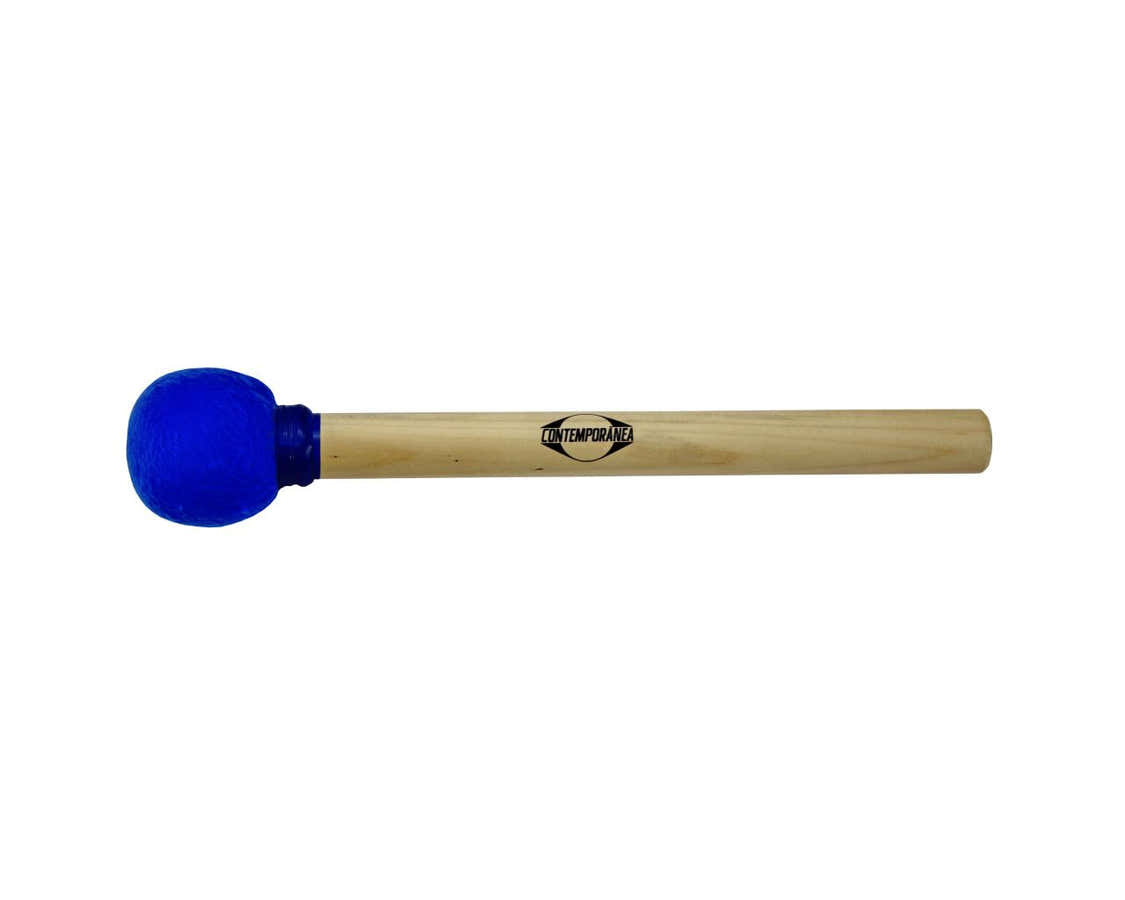 C-BS02BLUE BLUE WOODEN SURDO MALLET 30CM FOR SURDO