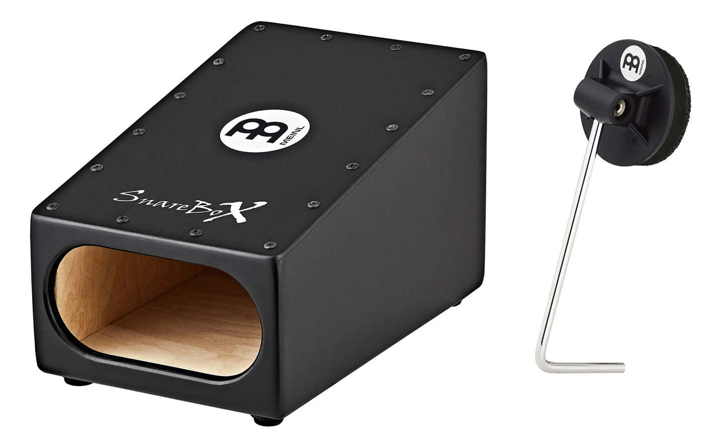 SNAREBOX - Preto + Baqueta L