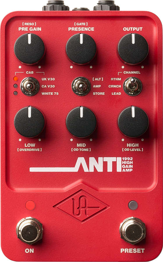 UAFX ANTI 1992 Amplificador de alto ganho