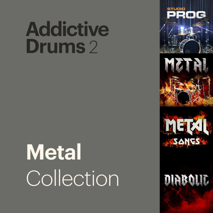 Addictive Drums 2 Coleção Metal