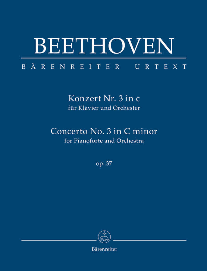 Beethoven - Concerto No.3 C Minor Op. 37 For Piano & Orchestra - Score