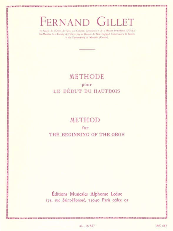 Méthode pour le Début