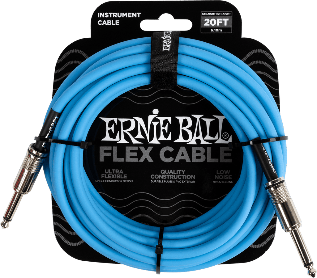 Cabos de Instrumento Flex Jack/jack 6M Azul